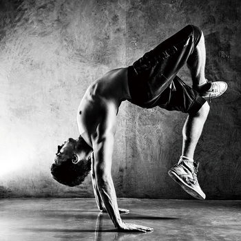 Üvegkép Dance b&w