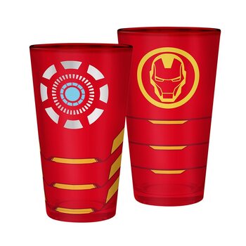 Üvegpohár Marvel - Iron Man