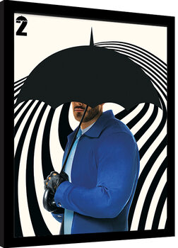 Poster incorniciato Umbrella Academy - Luther