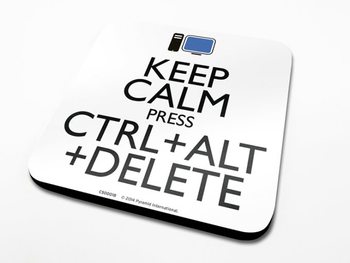 Untersetzer Keep Calm Alt Delete