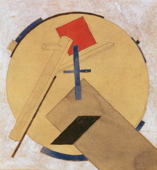 Tablou pe pânză Untitled Proun Study, c.1919-20