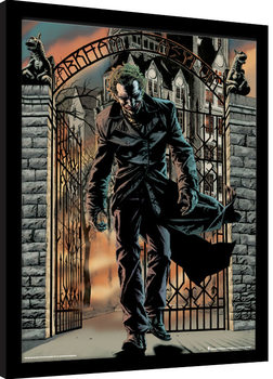 Uokvireni poster Batman - The Joker Released