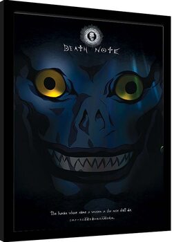 Uokvireni poster Death Note - Ryuk Shadow