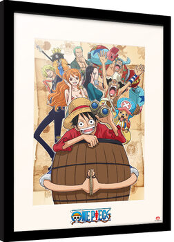 Uokvireni poster One Piece - Punk Hazard