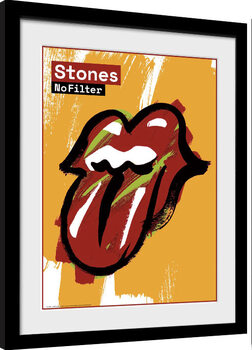 Uokvireni poster Rolling Stones - No Filter