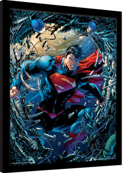 Uokvirjeni plakat Superman - Unchained