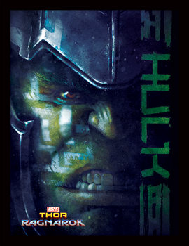  Thor Ragnarok - Hulk Uokvirjeni plakat
