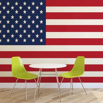 Ταπετσαρία τοιχογραφία  USA America Flag