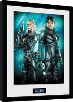 Framed Poster Valerian - Duo
