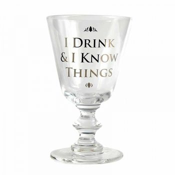 Vaso Juego de Tronos - Drink And Know Things