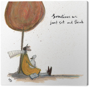 Vászonkép Sam Toft - Sometimes we Just Sit and Think