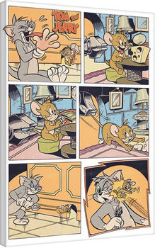 Vászonkép  Tom és Jerry - Panels