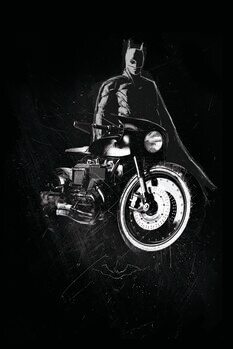 Vászonkép Batman - Batcycle