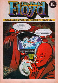 Vászonkép Cover of Pink Floyd programme
