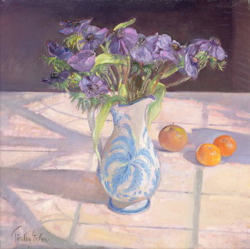 Vászonkép French Jug with Anemones