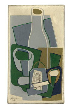 Vászonkép Pipe et Paquet de Tabac, 1922