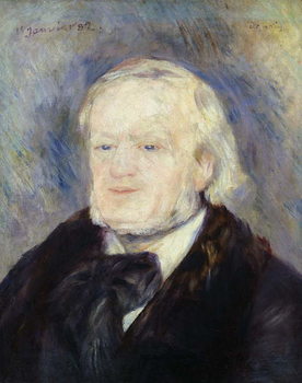 Vászonkép Portrait of Richard Wagner (1813-83) 1882