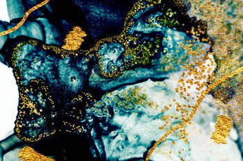 Vászonkép River. Marble art. Background.