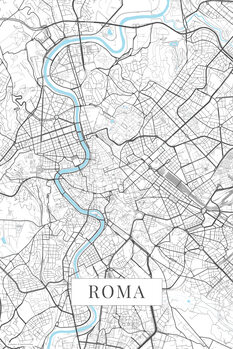 Vászonkép Roma white