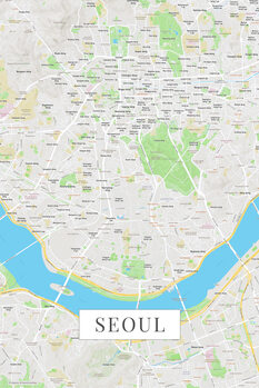 Vászonkép Seoul color