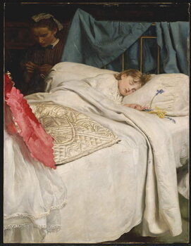 Vászonkép Sleeping, c.1865