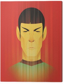 Vászonkép Star Trek - Beaming Spock - 50th Anniversary