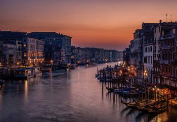 Ταπετσαρία τοιχογραφία  Venice Grand Canal At Sunset