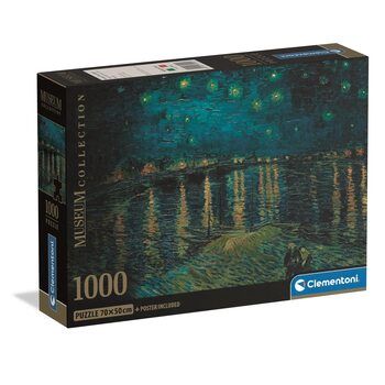 Puzzle Vincent van Gogh – Starry Night Over the Rhône