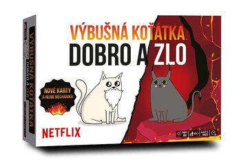 Gra planszowa Výbušná koťátka -  Dobro a zlo