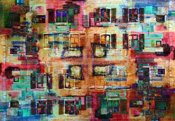 Wall Mural Abstract Architecture