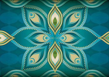 Wall Mural Abstract Art - Mandala
