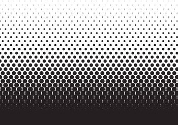 Wall Mural Abstract Black Black Dots