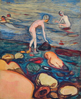 Wall Mural Bathers