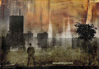 Wall Mural Cityscape Shadows