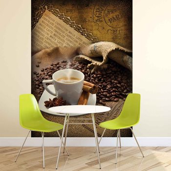 Coffee Beans Wallpaper Mural