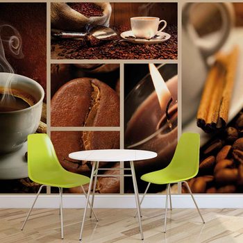 Coffee Cafe Wallpaper Mural
