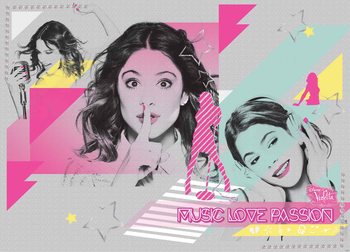 Wall Mural Disney Violetta