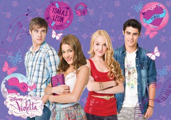 Wall Mural Disney Violetta