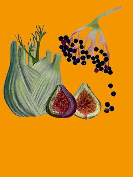Wall Mural Fruit & veggies vegetables 2020