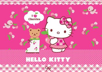 Wall Mural Hello Kitty