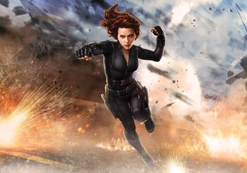 Wall Mural Marvel Avengers Black Widow