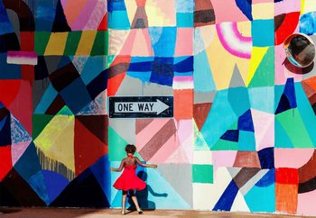 Wall Mural One Way