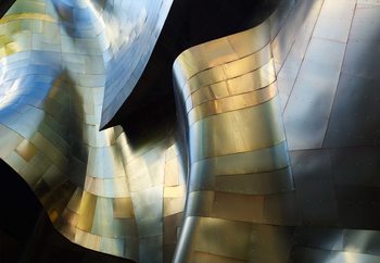 Wall Mural Organic Metal
