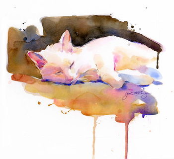 Wall Mural Snowball sleeping, 2014,