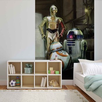 Wall Mural Star Wars Droids