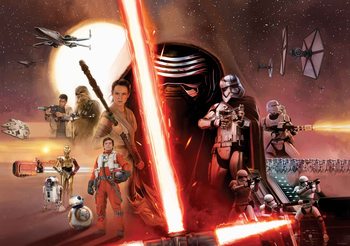 Wall Mural Star Wars Force Awakens