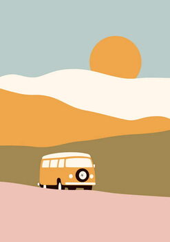 Wall Mural Van Trip