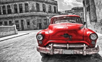 Wall Mural Vintage Car