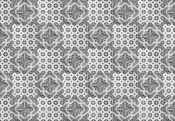 Wall Mural Vintage Tile Pattern