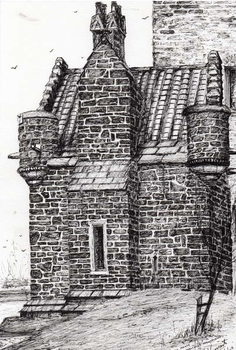 Wallace monument the small house, 2007, Festmény reprodukció